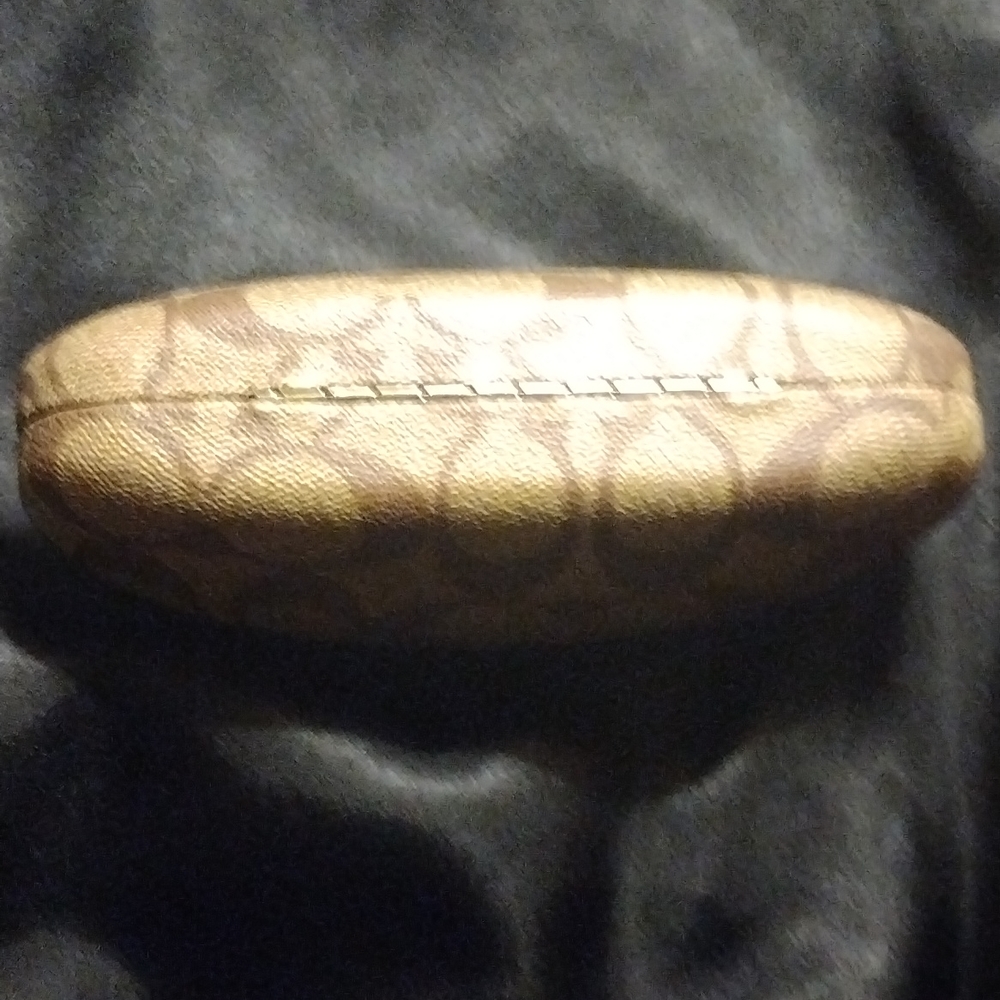 Authentic Designer Coach Monogram Sunglasses Case - image 3